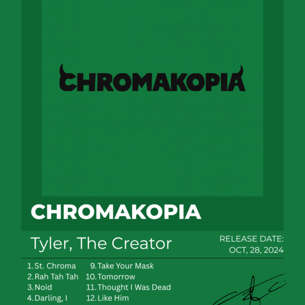 Chromakopia — Tyler, The Creator Poster (Green Light)