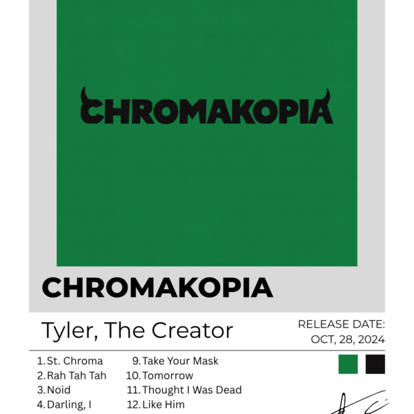 Chromakopia — Tyler, The Creator Poster (Light)