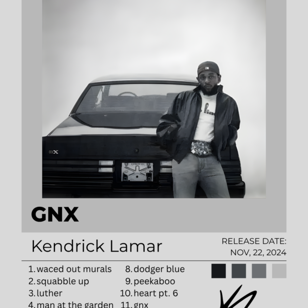 GNX — Kendrick Lamar Poster (Grey)