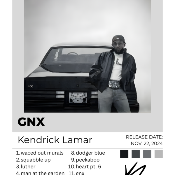 GNX — Kendrick Lamar Poster (Light)