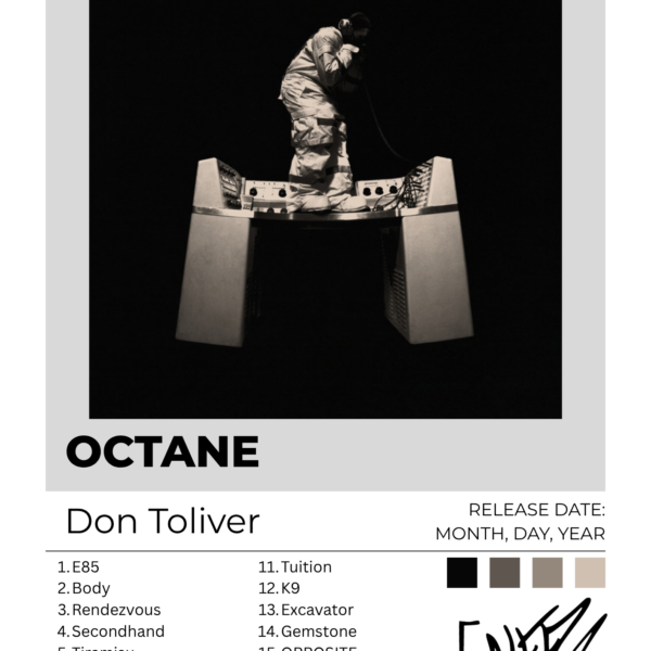 Octane — Don Toliver Poster (Light)