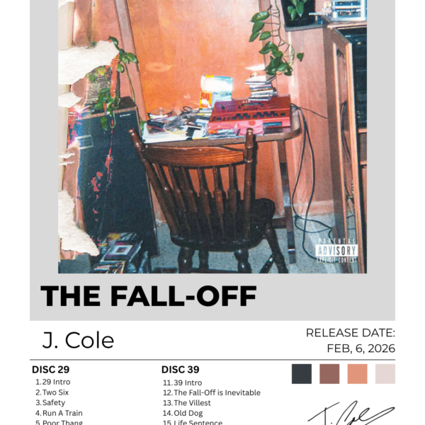 The Fall-Off — J. Cole Poster
